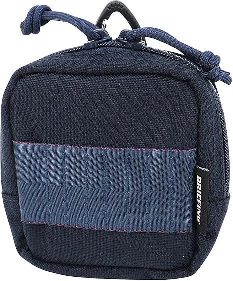 BRIEFING ゴルフポーチ ネイビー BRIEFING GOLF - ROUND WAIST POUCH ECO TWILL | ウエストポーチ